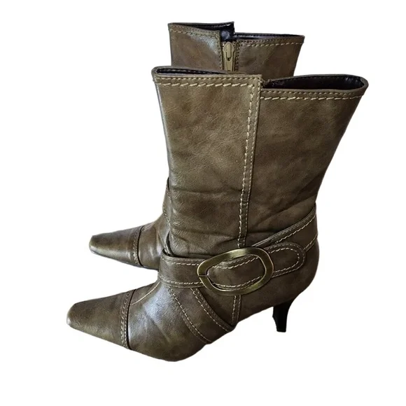 CL by Chinese Laundry Taupe Filene Ankle Boot Size 6M - Picture 4 of 8